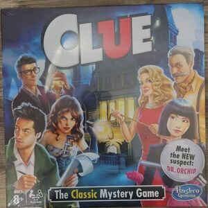 Hasbro Clue The Classic Mystery Board Game  Unopened Sealed